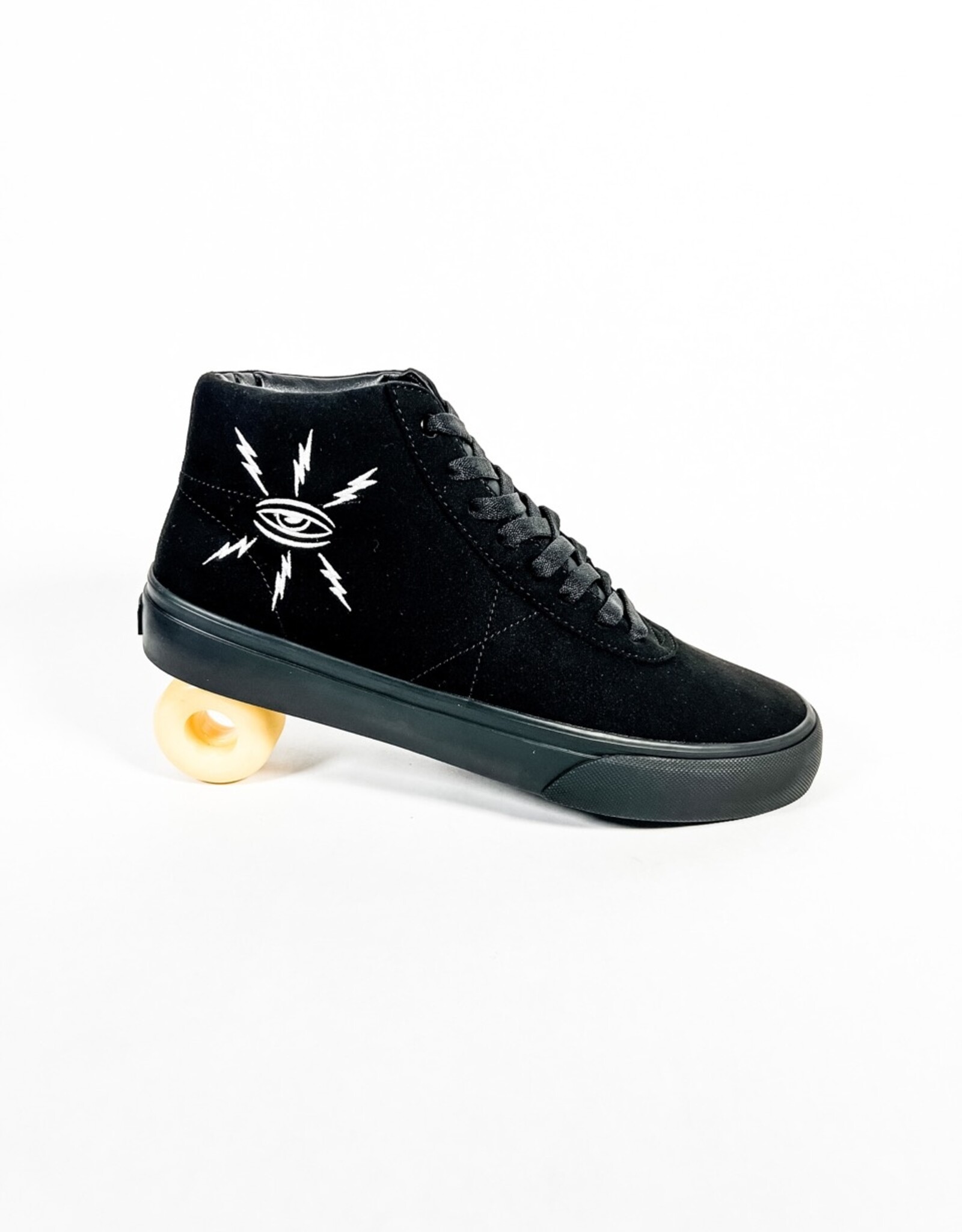 WAR SAW CHAPTER MID ET SYN SUEDE  - BLACK/BLACK