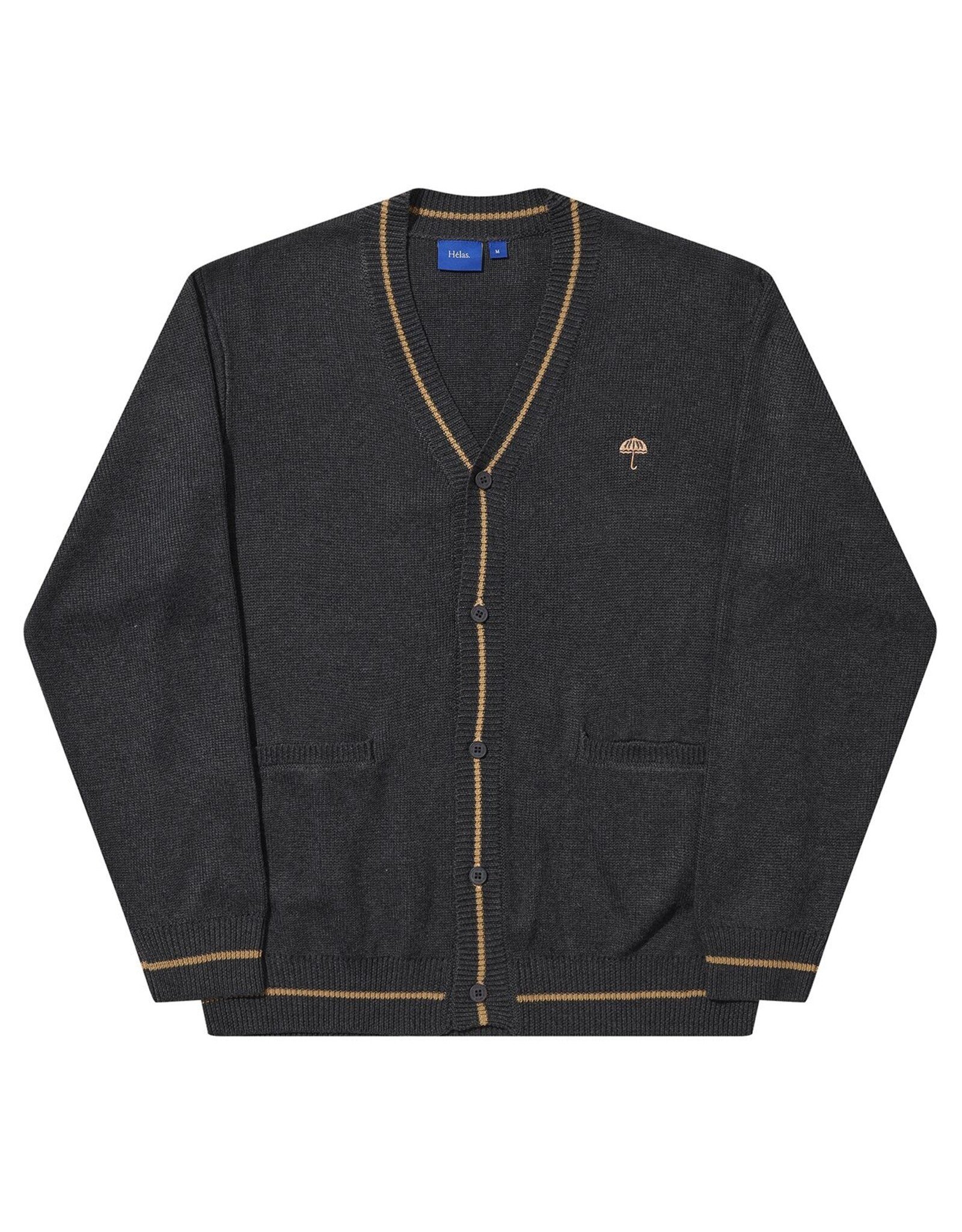 HÉLAS HÉLAS CLASSMATE CARDIGAN KNIT - GREY