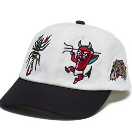 HUF BLEDSOE 6 PANEL SNAPBACK HAT NATURAL