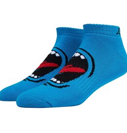 SANTA CRUZ SANTA CRUZ BIG MOUTH NO SHOW SOCKS - BLUE