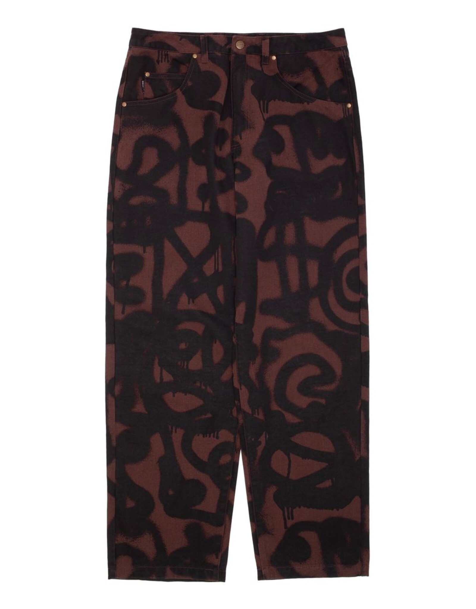 GX1000 GX1000 BAGGY PANT - SPRAYED BROWN