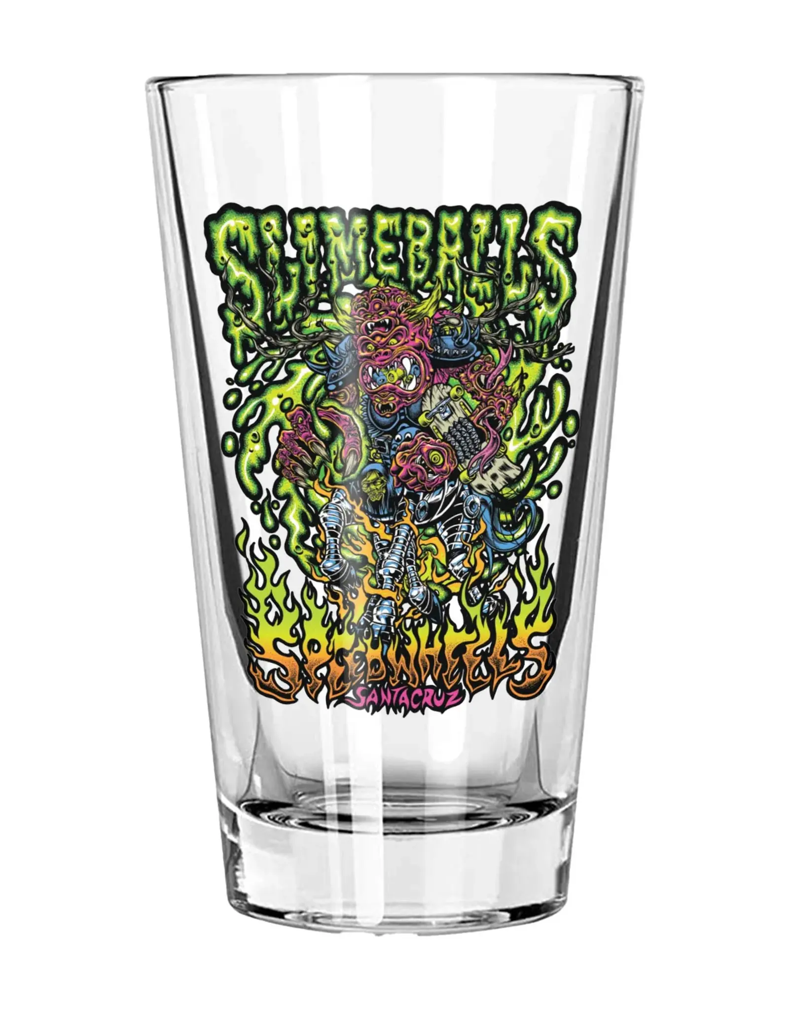 SLIME BALLS SLIME BALLS DIRTY DONNY OG SLIME 16OZ PINT GLASS