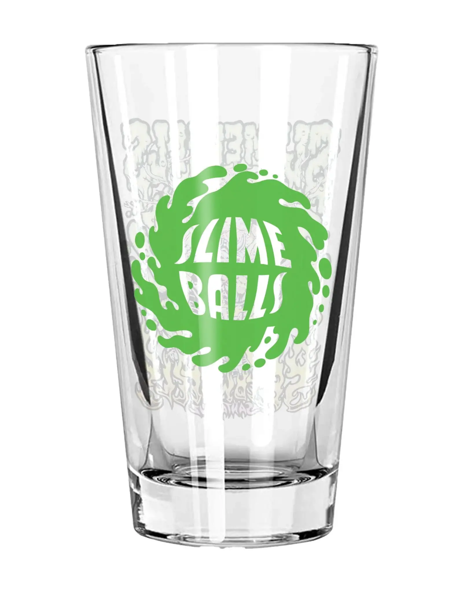 SLIME BALLS SLIME BALLS DIRTY DONNY OG SLIME 16OZ PINT GLASS