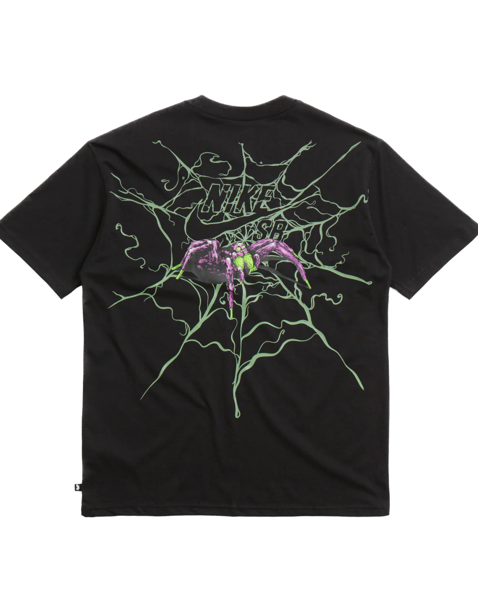 NIKE SB GLOW IN THE DARK TEE BLACK KINGSWELL Los Feliz