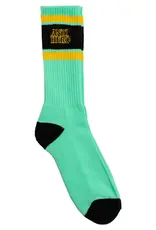 ANTI HERO ANTIHERO BLOCK HERO OUTLINE EMBROIDERY SOCK - GREEN