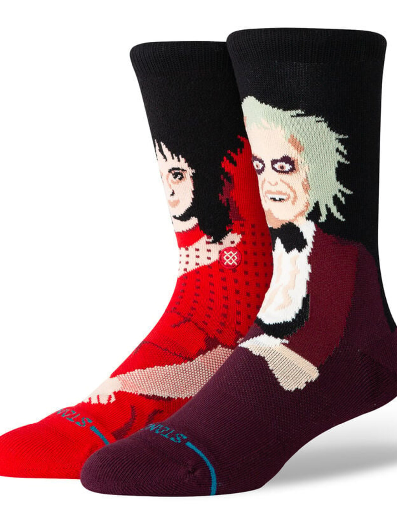 STANCE STANCE DEARLY BELOVED SOCK - MAROON