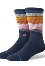 STANCE STANCE SADDLEBACK CREW SOCK - NAVY