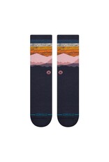 STANCE STANCE SADDLEBACK CREW SOCK - NAVY