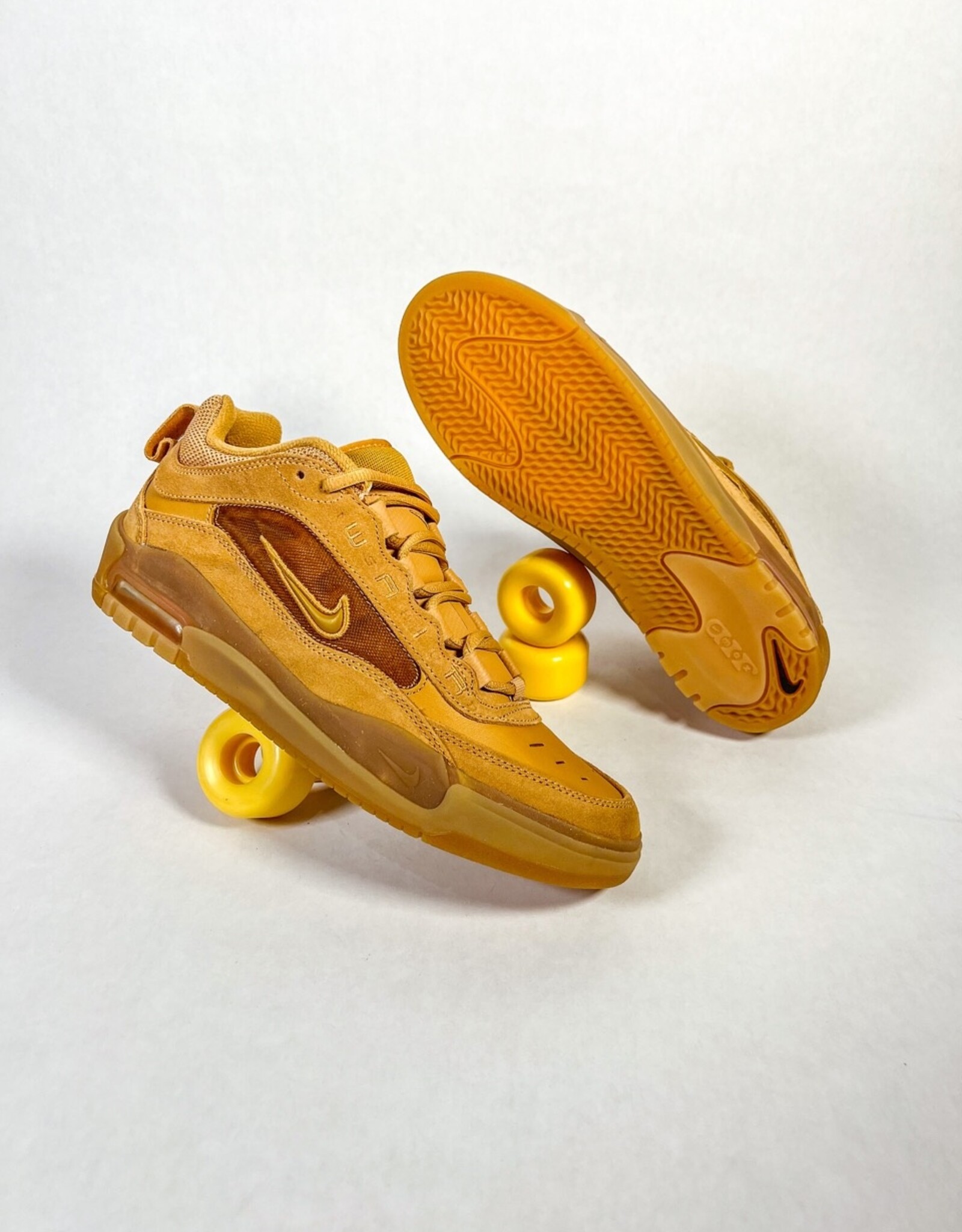 NIKE SB AIR MAX ISHOD - FLAX/WHEAT-FLAX-SAFETY ORANGE