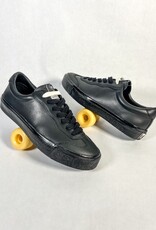 LAST RESORT AB VM004 MILIC LEATHER - WORN BLACK/BLACK