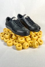 LAST RESORT AB VM004 MILIC LEATHER - WORN BLACK/BLACK