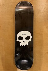 ZERO SKATEBOARDS ZERO SKATEBOARDS SINGLE SKULL LOGO DECK - 8.25