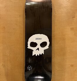 ZERO SKATEBOARDS ZERO SKATEBOARDS SINGLE SKULL LOGO DECK - 8.25