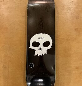 ZERO SKATEBOARDS ZERO SKATEBOARDS SINGLE SKULL LOGO DECK - 8.5