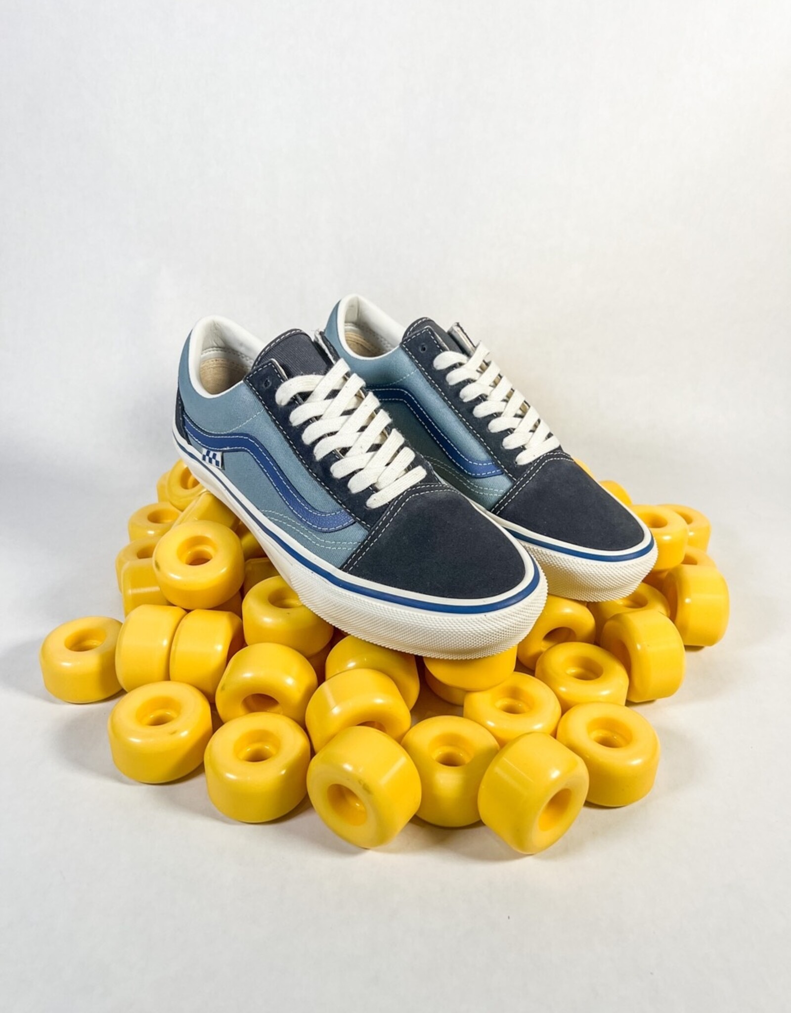 VANS SKATE OLD SKOOL ELIJAH BERLE - VINTAGE BLUE