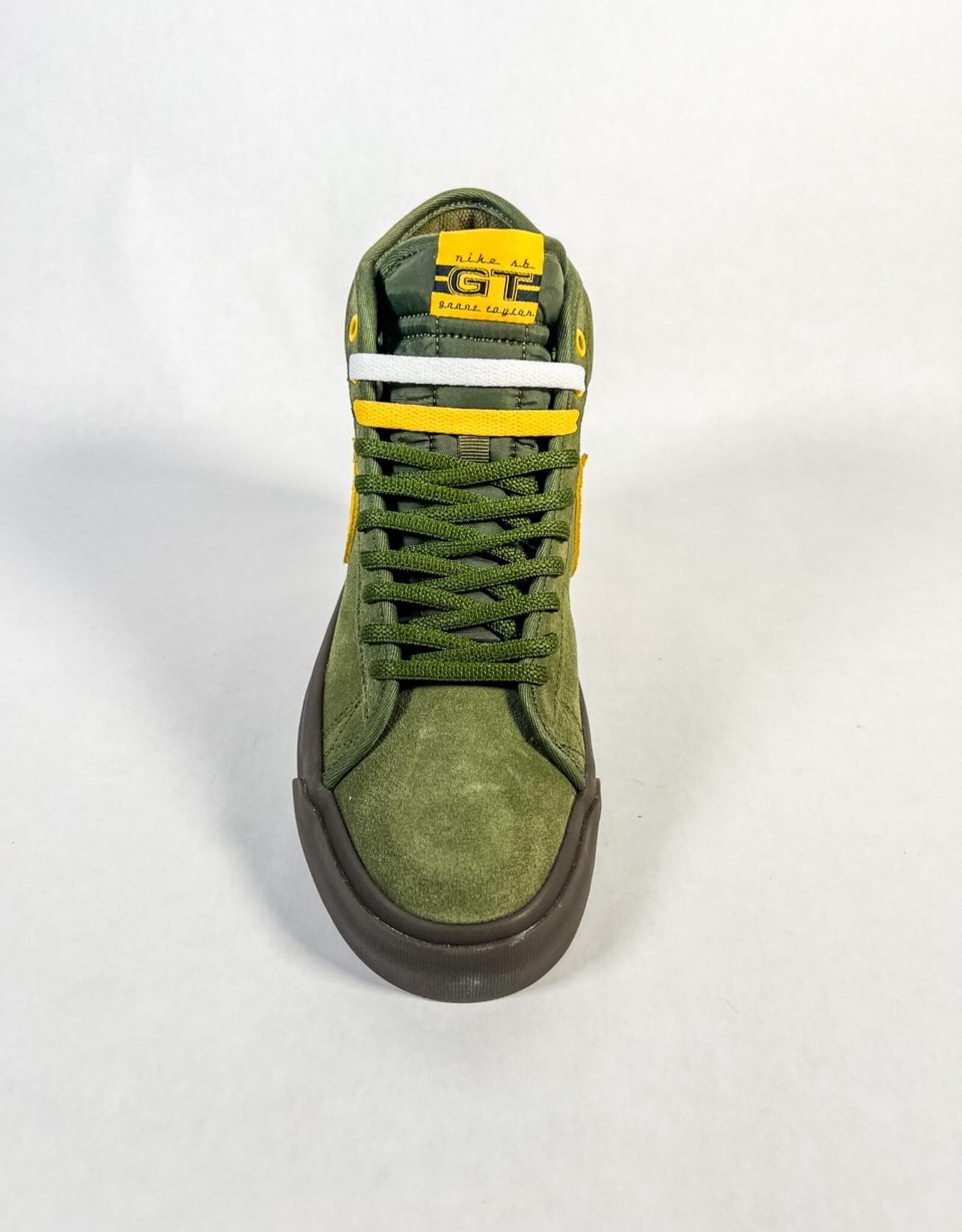 NIKE SB X ANTIHERO ZOOM BLAZER MID QS - ROUGH GREEN/AMARILLO