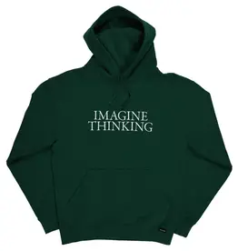 QUASI SKATEBOARDS QUASI IMAGINE THINKING HOODIE - GREEN