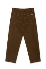 POLAR 93! WORK PANTS HICKORY STRIPE (RUST)