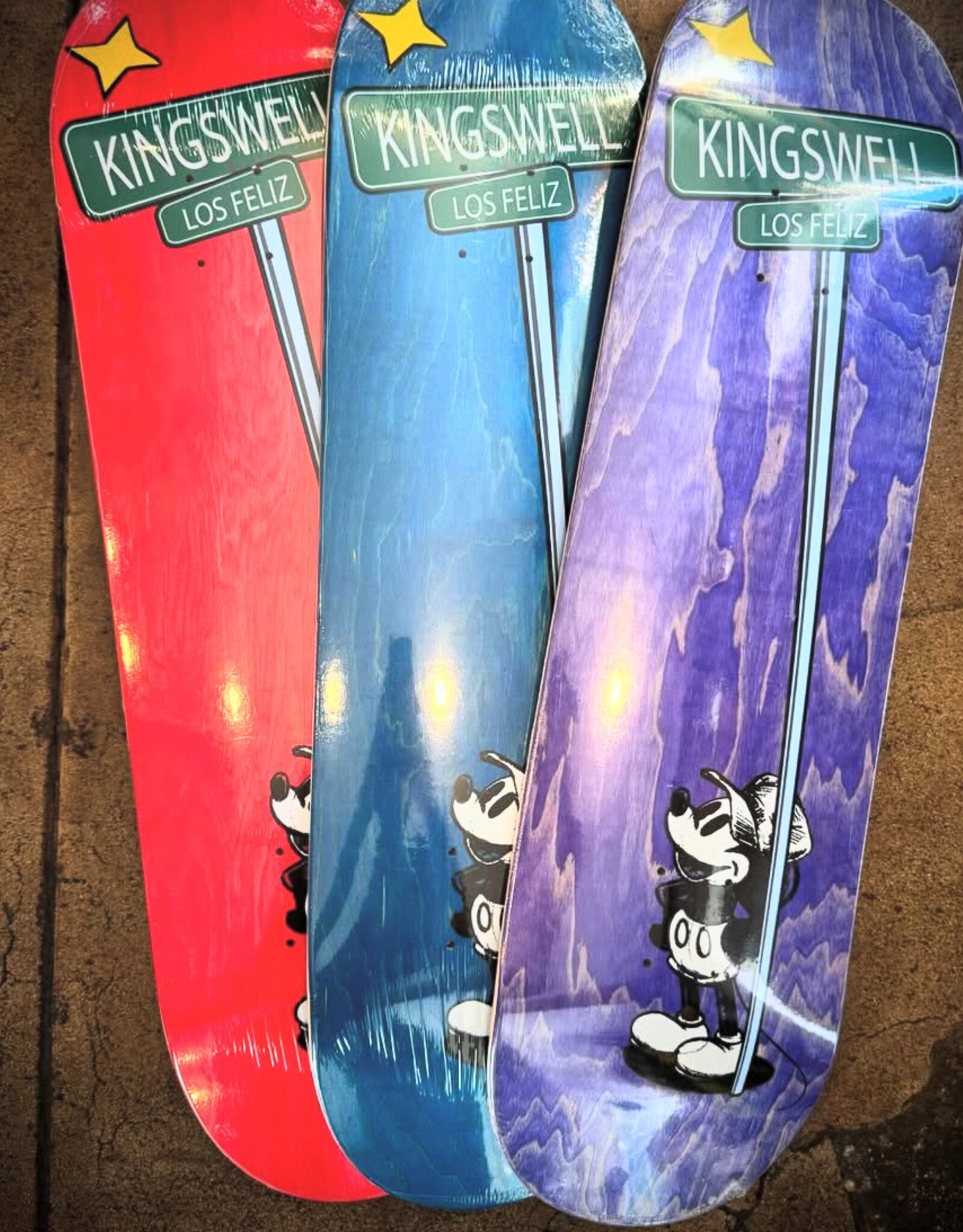 KINGSWELL KINGSWELL MICK STREET SIGN DECK (ALL SIZES)