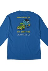 ANTI HERO ANTIHERO JALOPI RETURNS L/S TEE ROYAL