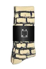WKND BRICK SOCKS - CREAM