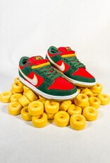 NIKE SB DUNK LOW PRO PRM FIR/WHITE-UNIVERSITY GOLD
