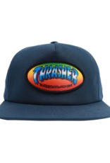 THRASHER THRASHER NINETY-FIVE BY SPANKY SNAPBACK HAT NAVY