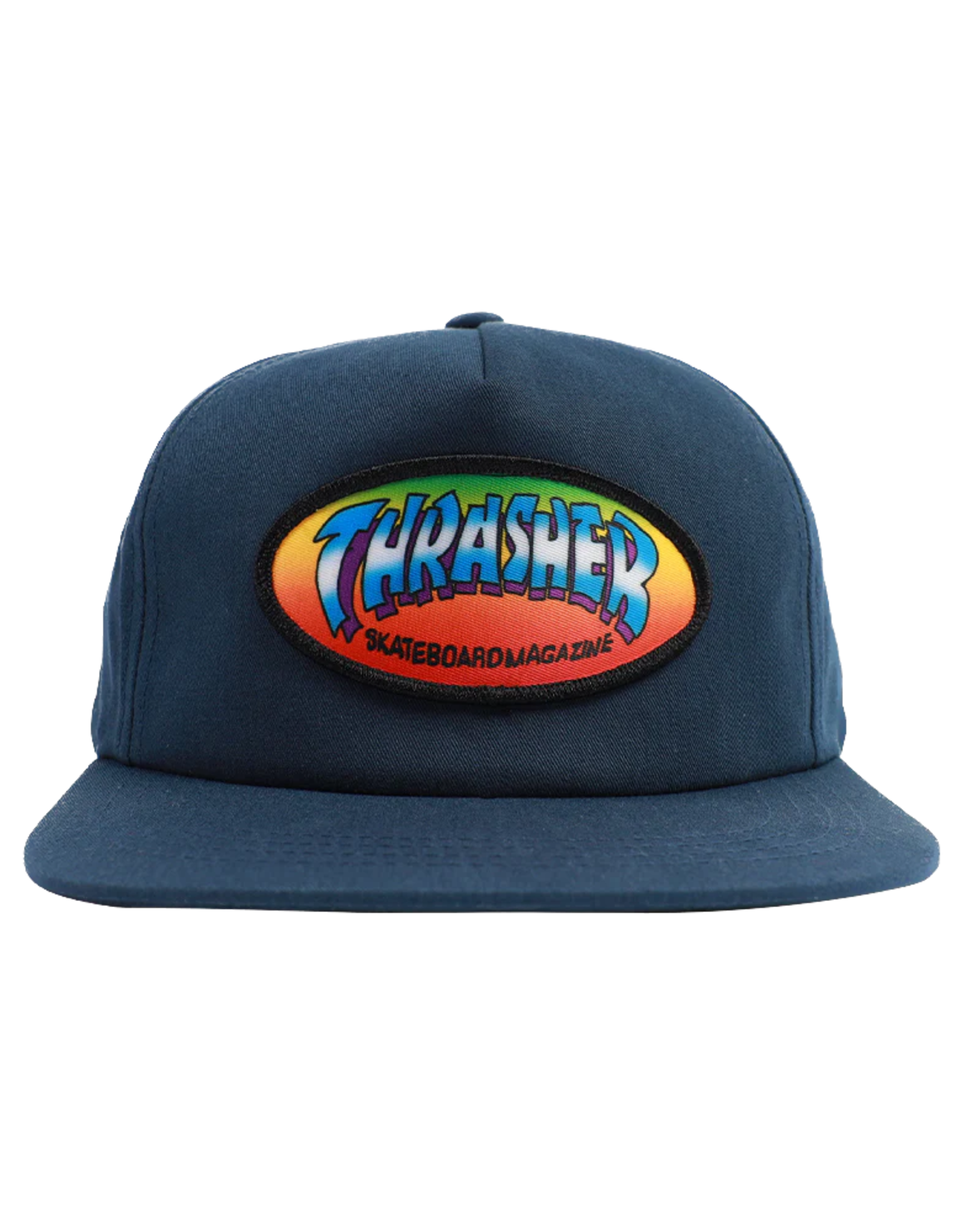 THRASHER THRASHER NINETY-FIVE BY SPANKY SNAPBACK HAT NAVY