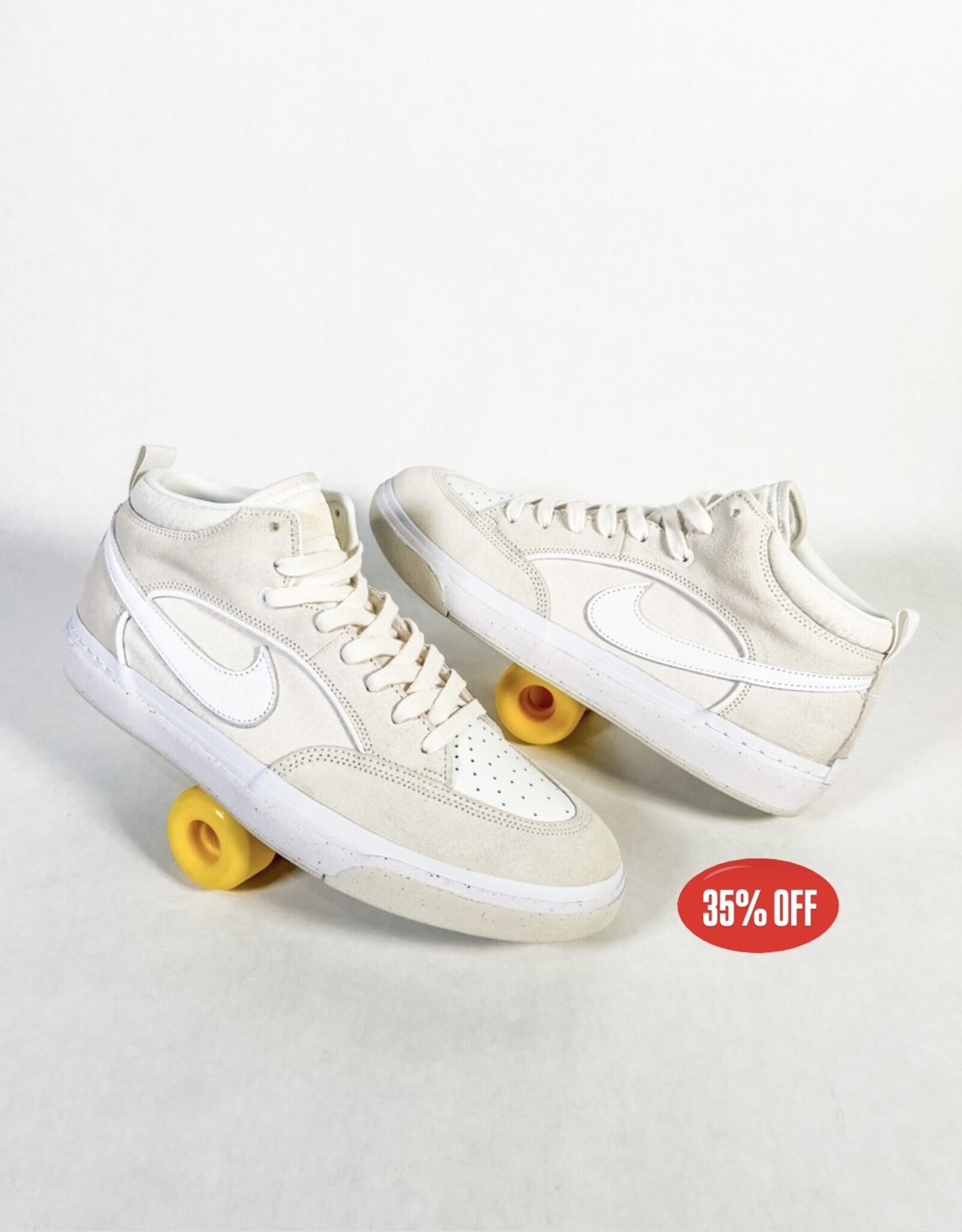 NIKE NIKE SB REACT LEO - PHANTOM/WHITE-SUMMIT WHITE