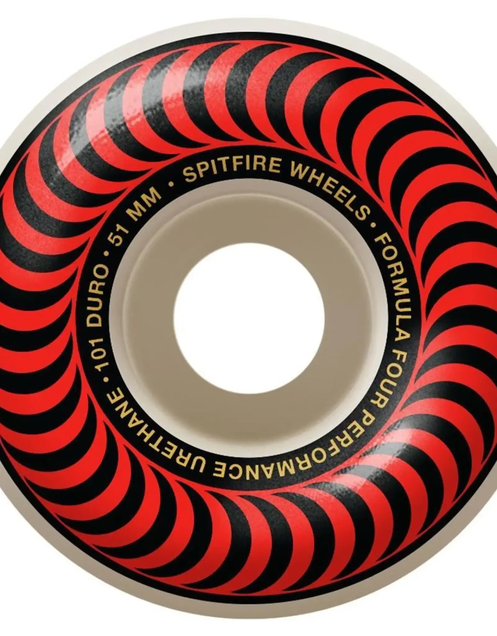 SPITFIRE SPITFIRE F4 101 CLASSIC (RED) - 51MM