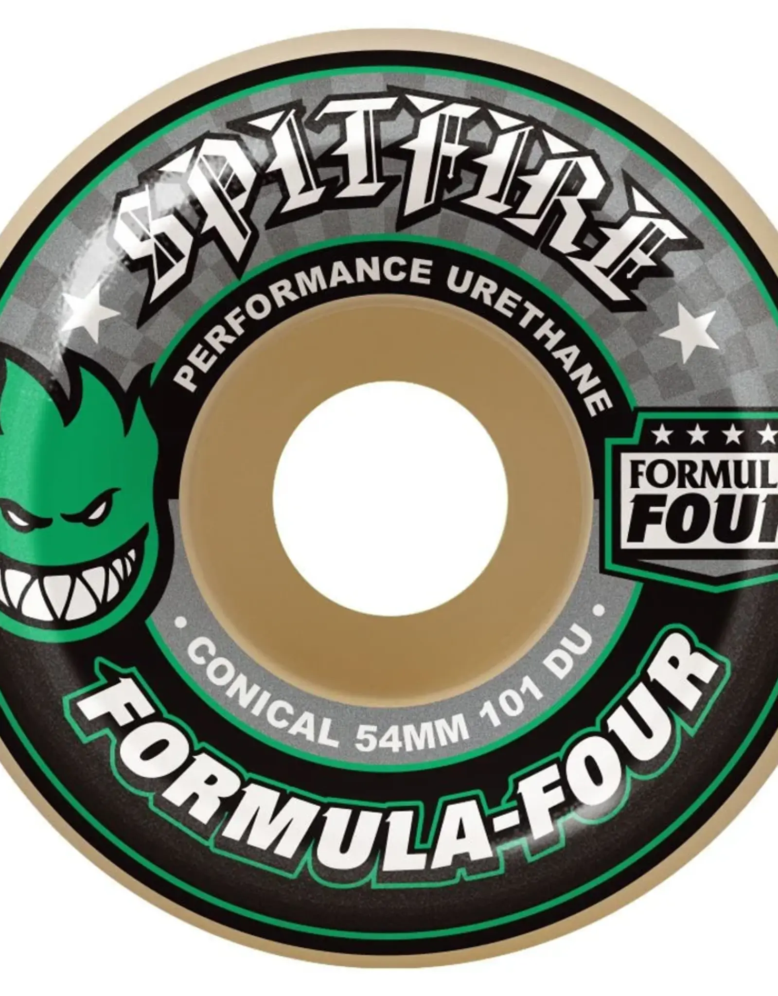 SPITFIRE SPITFIRE F4 101 CONICAL - GREEN PRINT - 56MM