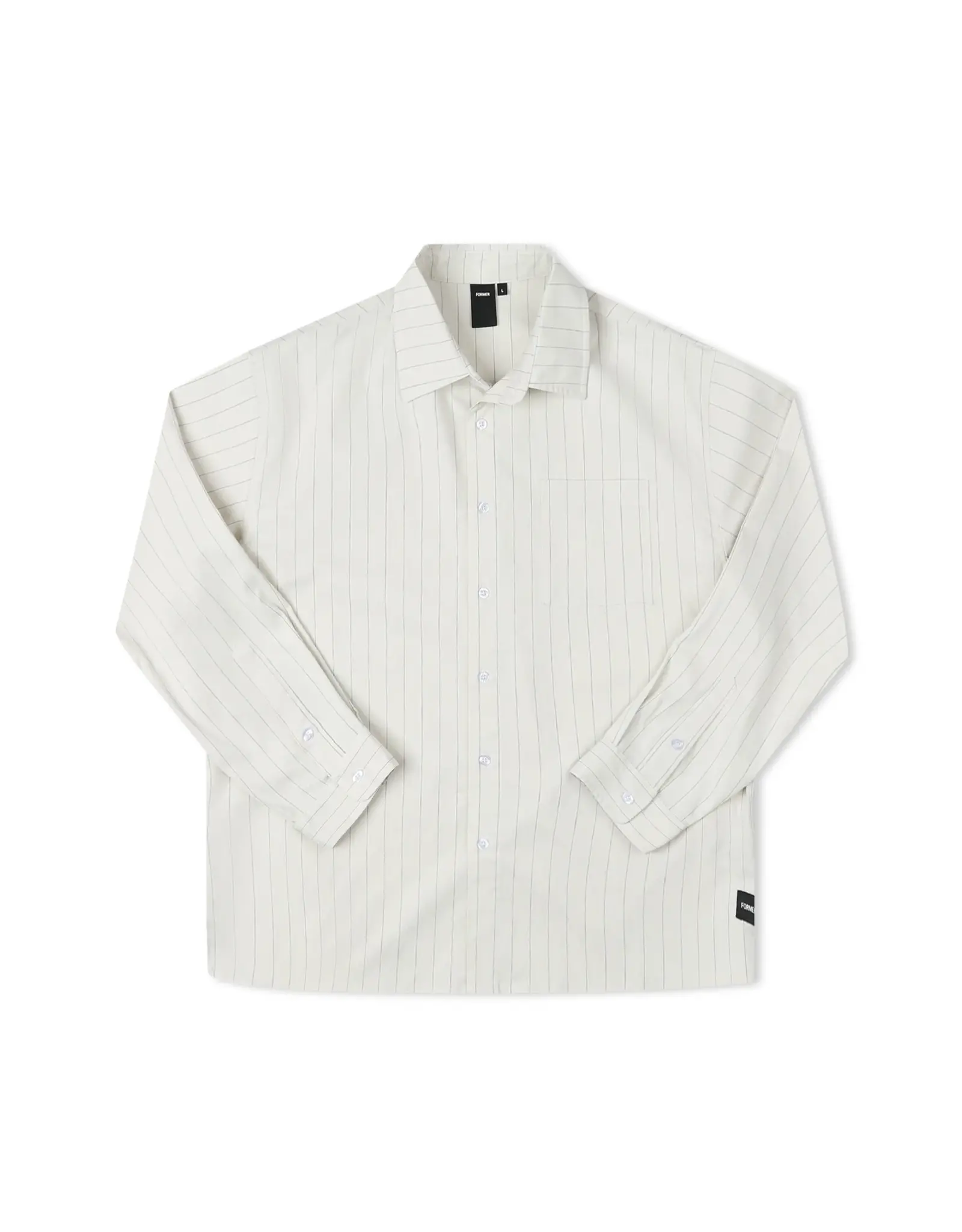 FORMER FORMER ANDERSON L/S SHIRT - BONE