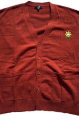 CLOUDFLOWER CLOUDFLOWER POCKET CARDIGAN - BURNT UMBER