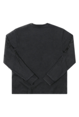 FORMER FORMER SCRAWL L/S WAFFLE SHIRT - WASHED BLACK