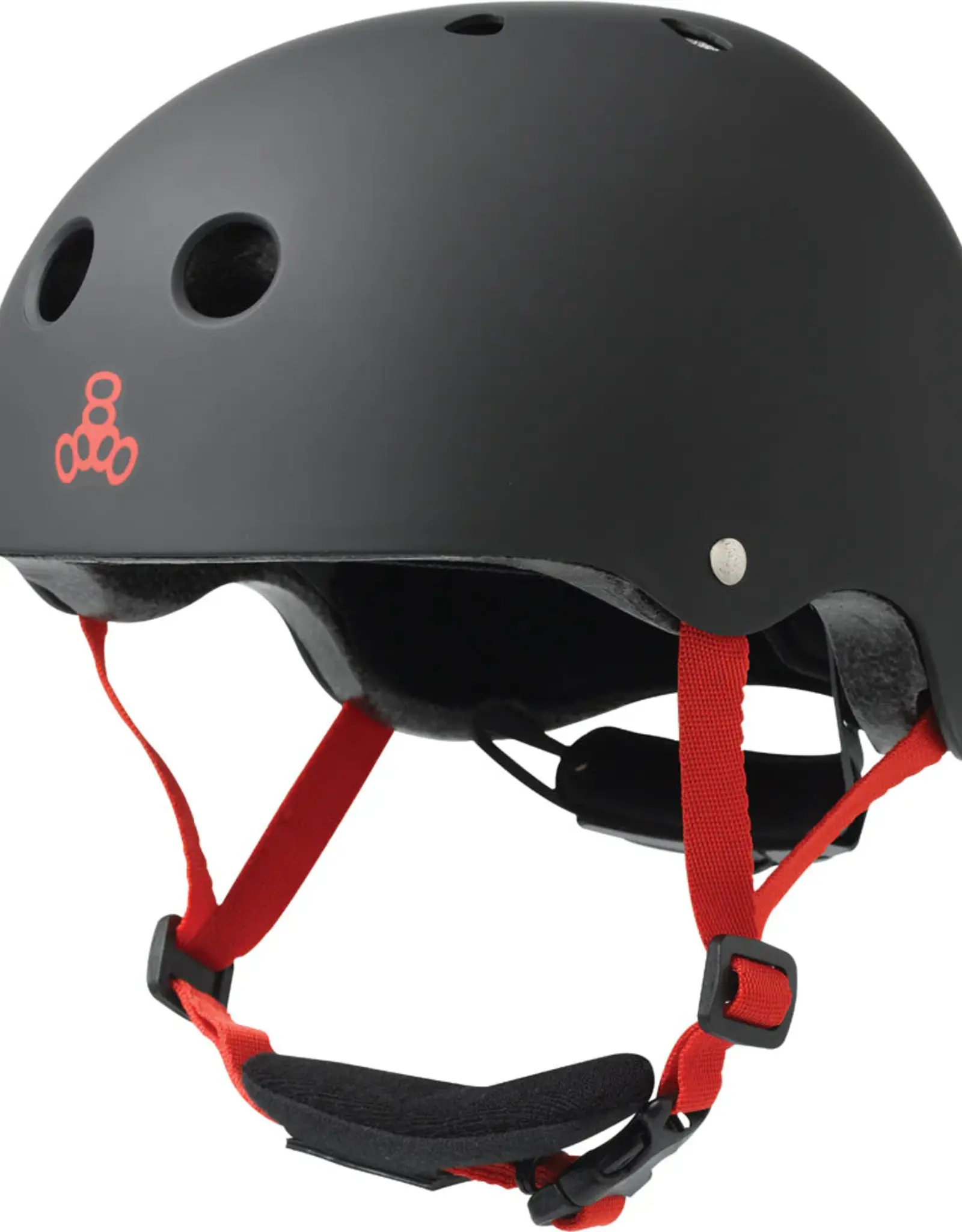 TRIPLE 8 TRIPLE 8 LIL 8 YOUTH HELMET BLACK MATTE