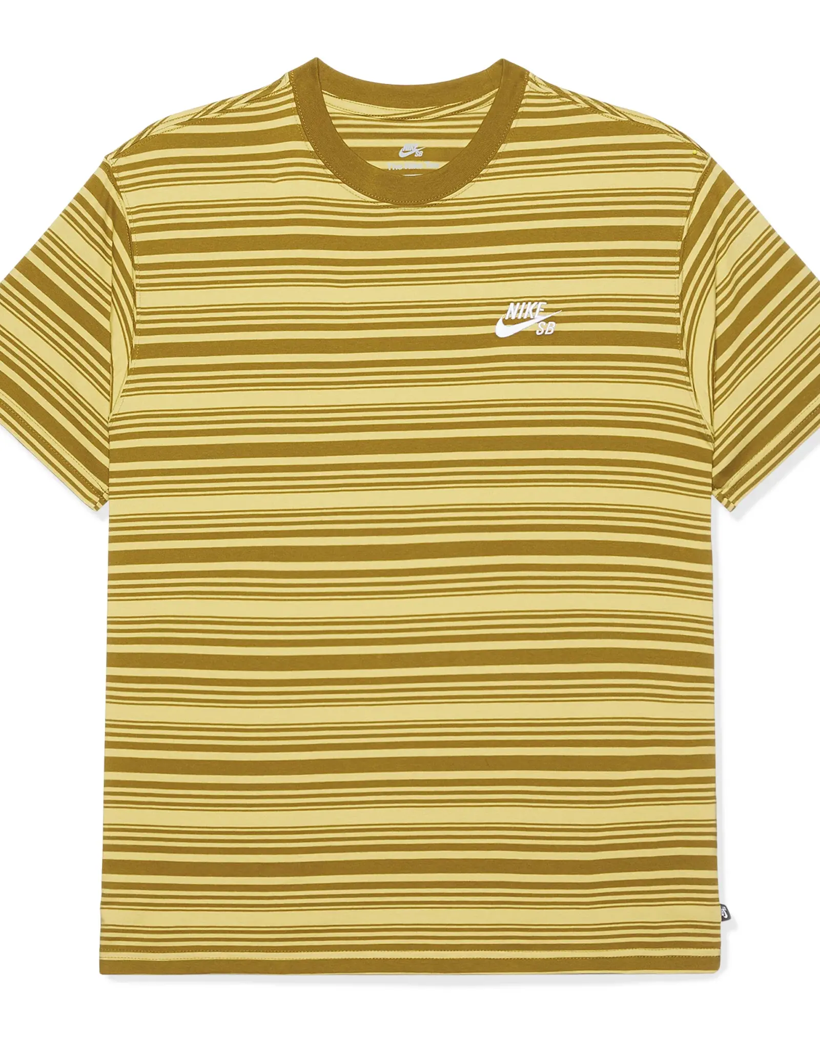 NIKE NIKE SB S/S STRIPE SKATE TEE - BRONZINE