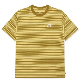 NIKE NIKE SB S/S STRIPE SKATE TEE - BRONZINE