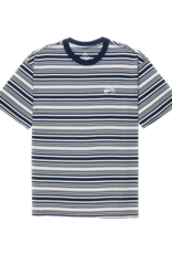 NIKE NIKE SB S/S STRIPE SKATE TEE - MIDNIGHT NAVY