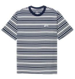 NIKE NIKE SB S/S STRIPE SKATE TEE - MIDNIGHT NAVY
