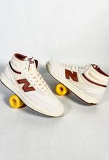 NEW BALANCE NUMERIC 440 HIGH V2 - WHITE/BROWN