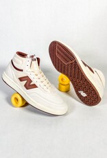 NEW BALANCE NUMERIC 440 HIGH V2 - WHITE/BROWN
