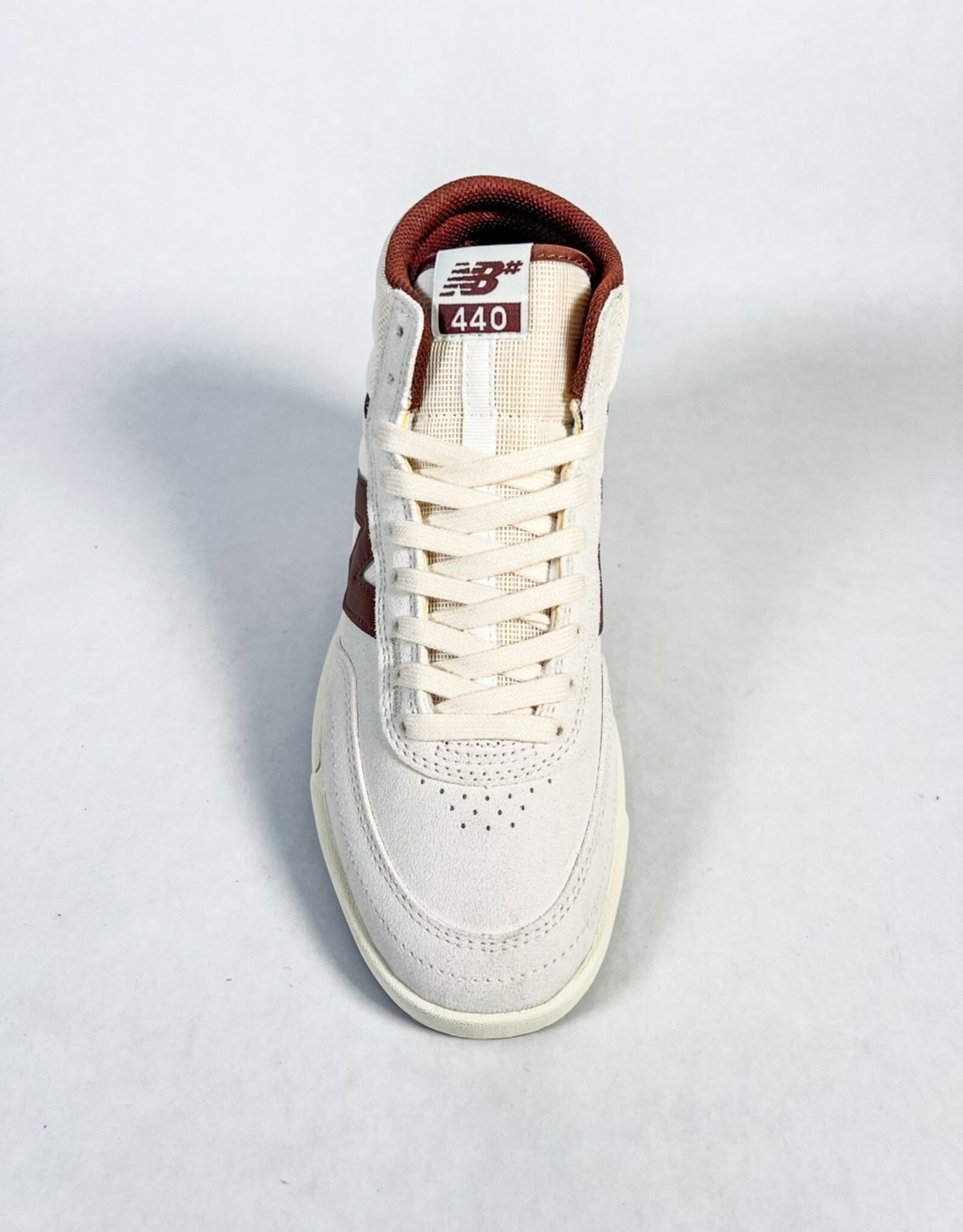 NEW BALANCE NUMERIC 440 HIGH V2 - WHITE/BROWN