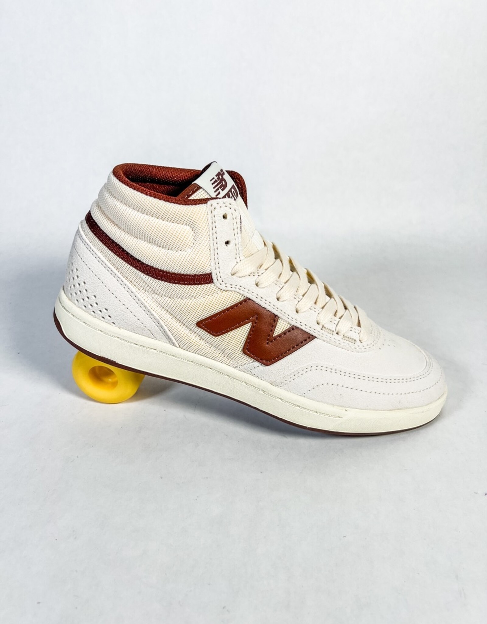 NEW BALANCE NUMERIC 440 HIGH V2 - WHITE/BROWN