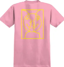 KROOKED MOONSMILE S/S TEE - PINK