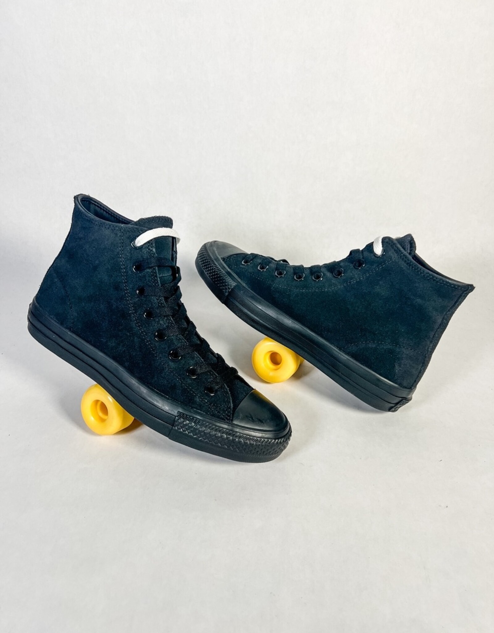 CONVERSE CONS CTAS PRO HI (SUEDE) - BLACK/BLACK/BLACK