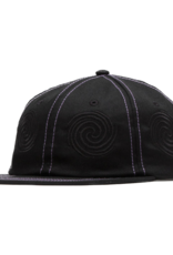 VANS VANS SKATE SWIRL UNSTRUCTURED HAT - BLACK