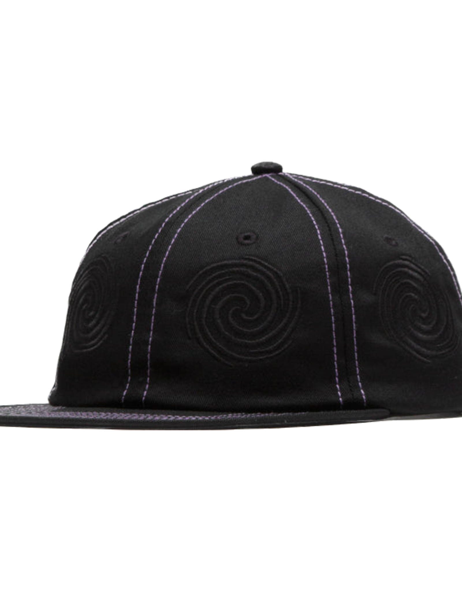 VANS VANS SKATE SWIRL UNSTRUCTURED HAT - BLACK