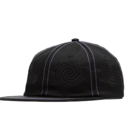VANS VANS SKATE SWIRL UNSTRUCTURED HAT - BLACK