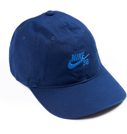 NIKE NIKE SB UNSTRUCTURED SKATE CAP - BLUE VOID/GAME ROYAL