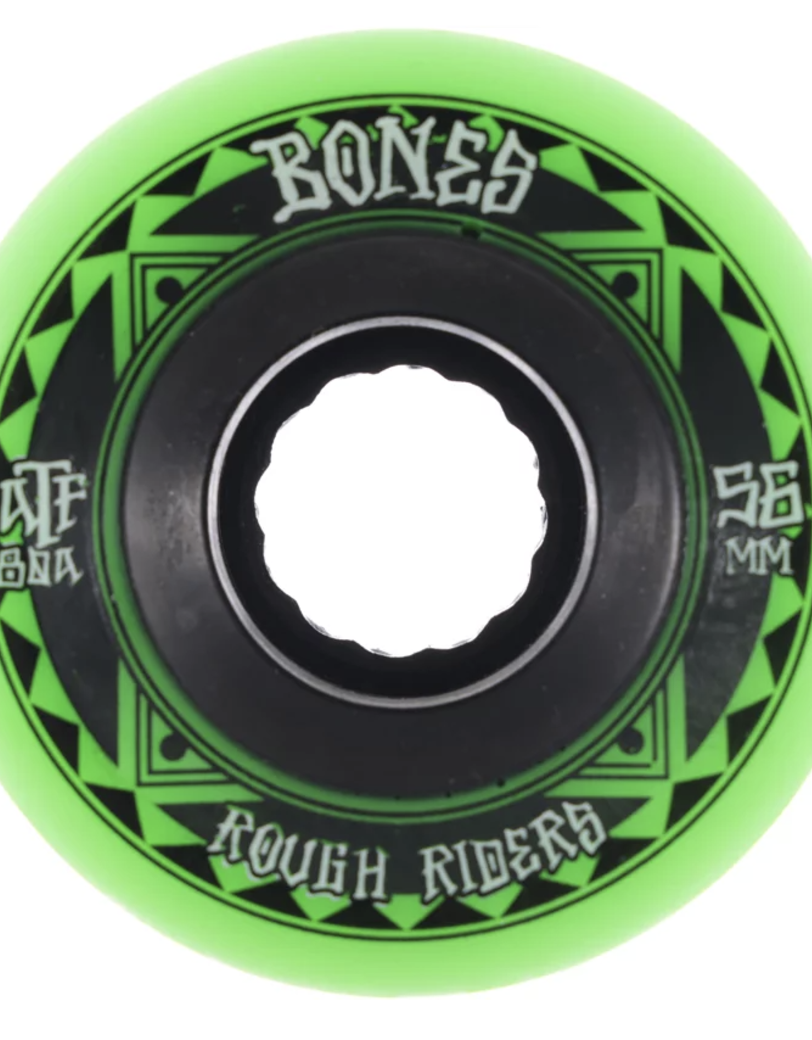 BONES ROUGH RIDERS WHEEL ATF 80A - 56MM - GREEN